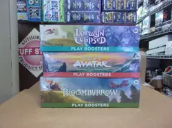 MTG BLOOMBURROW + LORWYN + AVATAR PLAY BOOSTER BOX LOT - Image 1