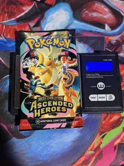 VERY HEAVY! 22.56!!! Pokemon Ascended Heroes Booster Pack (SEALED) GOD PACKUUU - Image 1