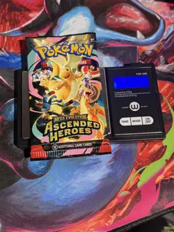 VERY HEAVY! 22.58!!! Pokemon Ascended Heroes Booster Pack (SEALED) GOD PACKUUU - Image 1