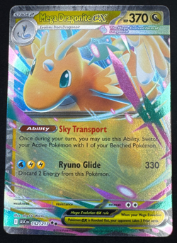 MEGA DRAGONITE EX 152/217 NM DOUBLE RARE ASCENDED HEROES POKEMON 2026 - Image 1