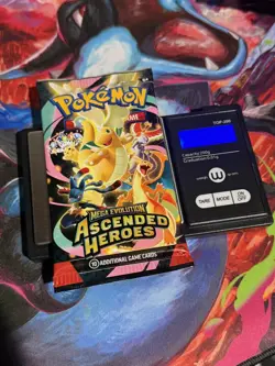 VERY HEAVY! 22.53!!! Pokemon Ascended Heroes Booster Pack (SEALED) GOD PACKUUU - Image 1
