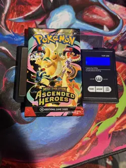 VERY HEAVY! 22.61!!! Pokemon Ascended Heroes Booster Pack (SEALED) GOD PACKUUU - Image 1