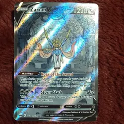 Pokemon Zacian V GG48/GG70 Crown Zenith Full Art Holo Ultra Rare 220 HP - Image 1