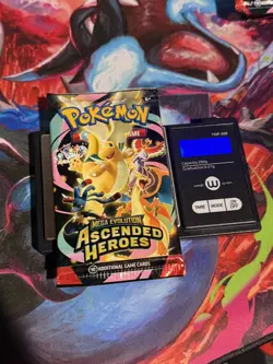 VERY HEAVY! 22.50!!! Pokemon Ascended Heroes Booster Pack (SEALED) GOD PACKUUU - Image 1