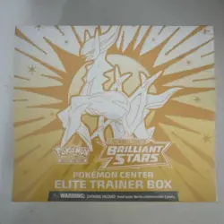 POKEMON CENTER Brilliant Stars Elite Trainer Box New & Sealed mint - Image 1