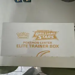 POKEMON CENTER Brilliant Stars Elite Trainer Box New & Sealed mint - Image 5