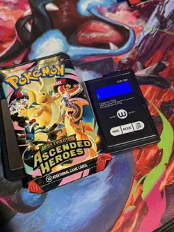 VERY HEAVY! 22.61!!! Pokemon Ascended Heroes Booster Pack (SEALED) GOD PACKUUU - Image 1