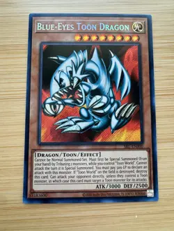 Yu-Gi-Oh Blue Eyes Toon Dragon SRL-EN000 25th Anniversary NM ✨ - Image 1
