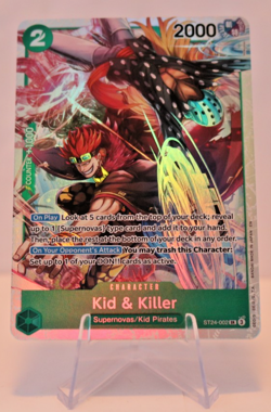 One Piece ST24-002 Kid & Killer Super Rare - Image 1
