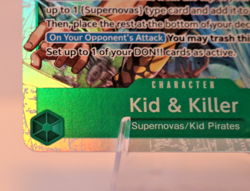 One Piece ST24-002 Kid & Killer Super Rare - Image 4