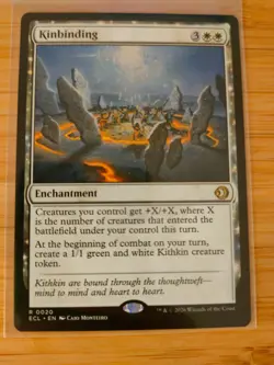 MTG Kinbinding 0020 Lorwyn Eclipsed M/NM Free UK P&P - Image 1