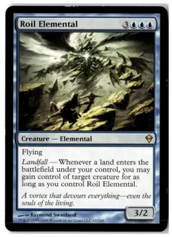 MTG Roil Elemental - Zendikar Moderately Played English - Image 1