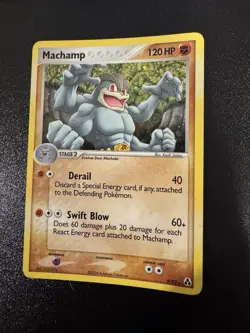 Machamp 9/92 Pokemon 2006 Legend Maker Holo Rare LP Card - Image 1
