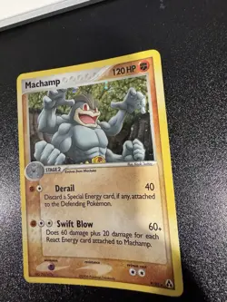 Machamp 9/92 Pokemon 2006 Legend Maker Holo Rare LP Card - Image 4