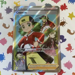 Copycat 200/203 Evolving Skies Full Art Trainer Ultra Rare Pack Fresh Pokemon B - Image 1