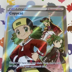 Copycat 200/203 Evolving Skies Full Art Trainer Ultra Rare Pack Fresh Pokemon B - Image 3