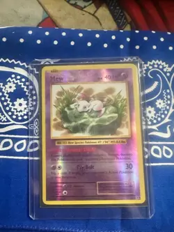 Pokemon TCG Mew XY Evolutions 53/108 Reverse Holo LP - Image 3