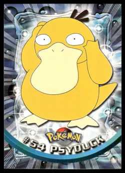 Pokemon Cards Psyduck #54 Topps Trading Cards Series 1 NM *4 - Image 1