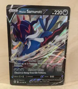 Pokemon Card Hisuian Samurott V 101/189 Astral Radiance Ultra Rare ⭐99p Start⭐ - Image 1