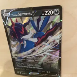 Pokemon Card Hisuian Samurott V 101/189 Astral Radiance Ultra Rare ⭐99p Start⭐ - Image 2