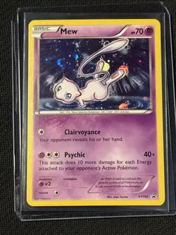 Pokemon TCG Mew XY192 Black Star Promo *Cluster Swirls* - Image 1