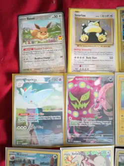 Pokemon TCG Mix 20 Card Lot D Edition Butterfree,Spiritomb, Illustration Rare - Image 2