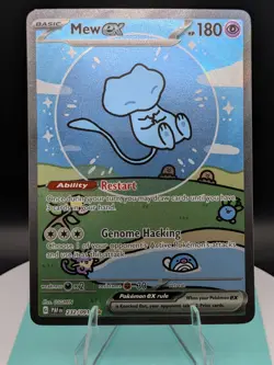 Pokemon TCG: Paldean Fates: 232/191: "Bubble Mew" Mew EX (NM-) - Image 1