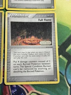 Ex Legend Maker 2006 Stamped Set Era Reverse Holo 4 Trainer Pokemon Card Lot - Image 4