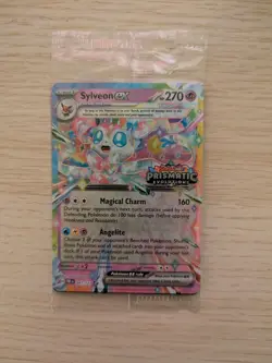 Pokemon TCG Sylveon EX 041/131 Prismatic Evolutions Sealed Stamped Promo NM - Image 1