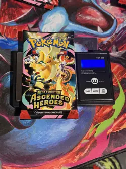 VERY HEAVY! 22.57!! Pokemon Ascended Heroes Booster Pack (SEALED) GOD PACKUUU - Image 1