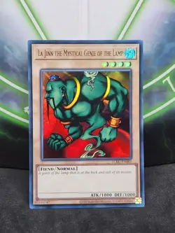Yugioh La Jinn the Mystical Genie of the Lamp LCKC-EN002 Ultra Rare NM - Image 1