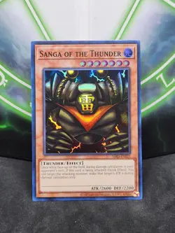 Yugioh Sanga of the Thunder MRD-EN025 Super Rare 25th Anniversary NM - Image 1