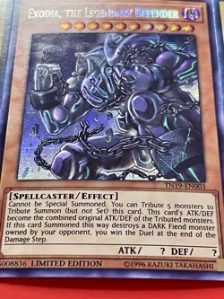 Exodia Full 5 Piece Set | LDK2 + Exodia, The Legendary Defender | YuGiOh! - Image 4