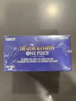 One Piece TCG - OP14 The Azure Sea's Seven - Factory Sealed Booster Box English - Image 5