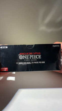 ONE PIECE OP-06 card game, Wings Of The Captain Booster Box NEW+SEALED+ENGLISH! - Image 2