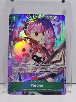 Perona (Alt Art) OP12-034 SR Legacy of The Master ONE PIECE Card Game - Image 1