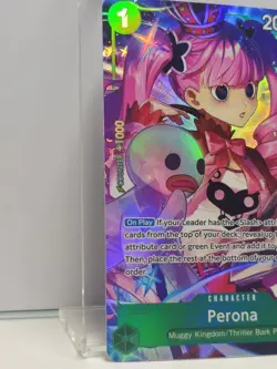 Perona (Alt Art) OP12-034 SR Legacy of The Master ONE PIECE Card Game - Image 3