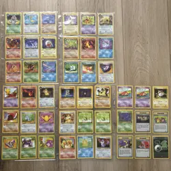 Pokemon 2000 Team Rocket Expansion Incomplete set of 45 cards Dark WOTC - Image 1
