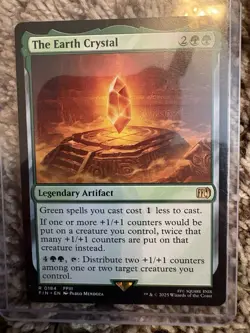 The Earth Crystal (0184) Final Fantasy FIN, Magic MtG, Regular - NM! - Image 1