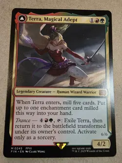 Terra, Magical Adept - Final Fantasy Regular - Mtg - Image 1