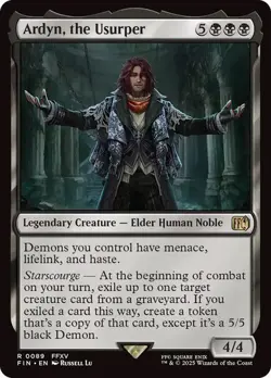 NM Ardyn, the Usurper, MTG, Final Fantasy, Magic the Gathering, 89 - Image 1