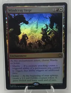 Windcrag Siege (Foil) 0235 (R) MTG Tarkir: Dragonstorm (TDM) (EN) - Image 1