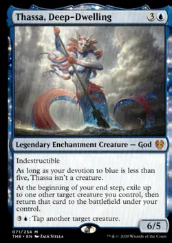 Theros Beyond Death #71 Thassa, Deep-Dwelling - Image 1