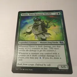 Venus, Torn Between Worlds - Teenage Mutant Ninja Turtles - MTG - Image 1
