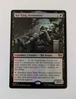 Rat King, Verminister (Foil) | Teenage Mutant Ninja Turtles MTG | Near Mint - Image 1