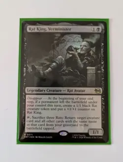 Rat King, Verminister (Foil) | Teenage Mutant Ninja Turtles MTG | Near Mint - Image 2