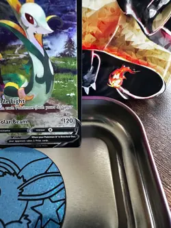 Pokemon Serperior V TG13/TG30 Swsh12 Silver Tempest Ultra Rare Full Art Holo - Image 4