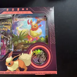 Pokemon TCG: Flareon VMAX Premium Collection Box - Factory Sealed - Image 2