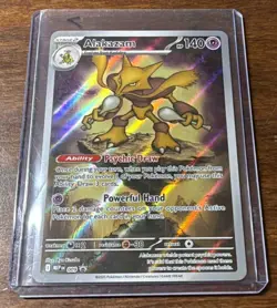 2025 Pokemon MEP Black Star Promos Alakazam #009 - Image 1