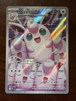Pokemon Phantasmal Flames Wigglytuff 105/094 Illustration Rare Holo - Image 1